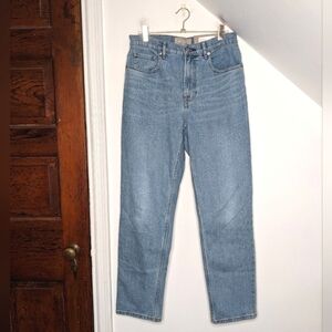 EVERLANE Sky Blue The Original Cheeky Straight Jean Sky Blue NEW Size 28 Tall